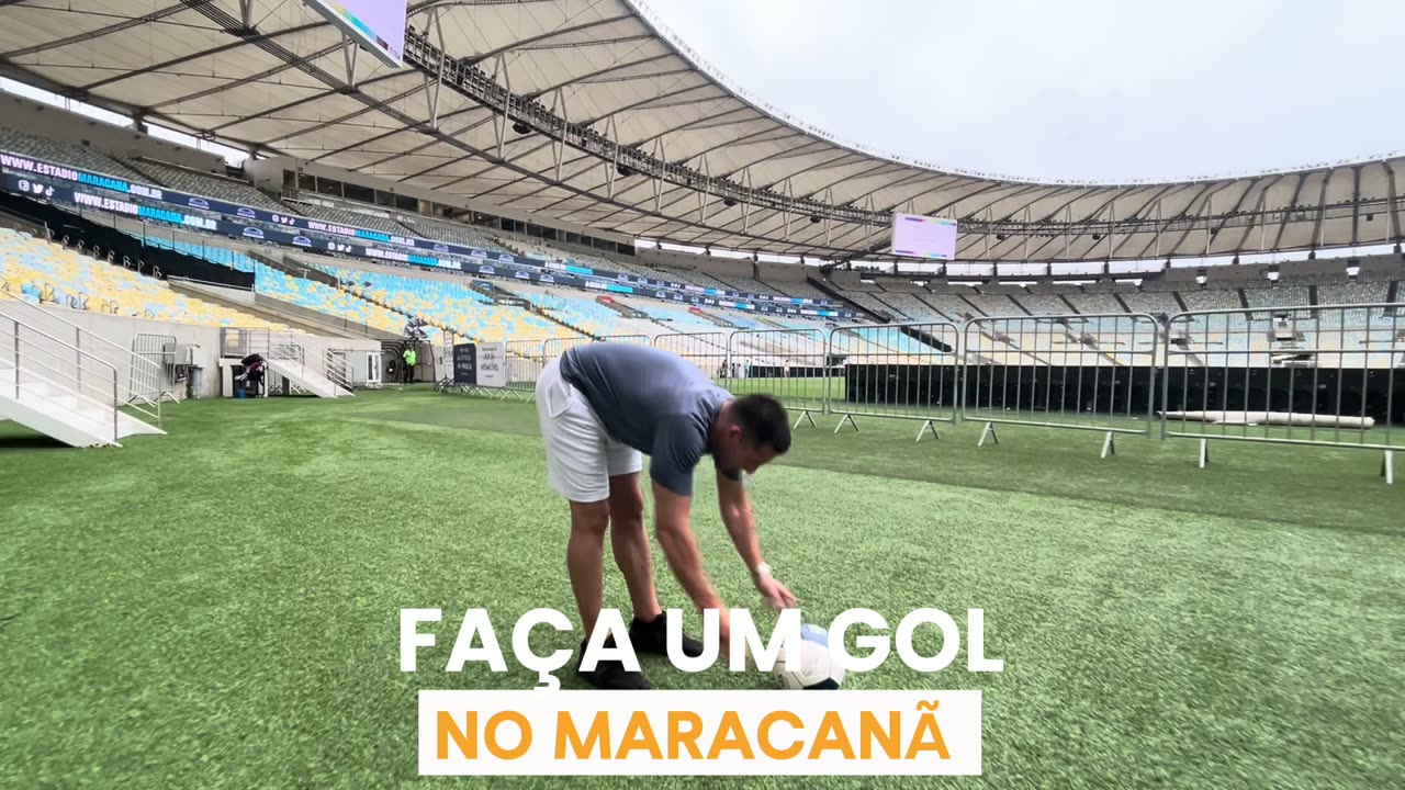Prévia do vídeo institucional do Gol de Placa no Maracanã